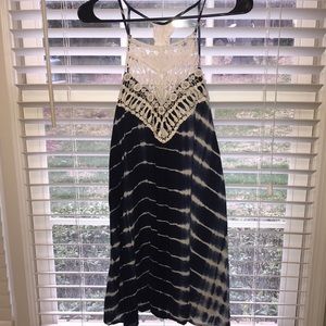 navy blue and white, super cute and comfy dress